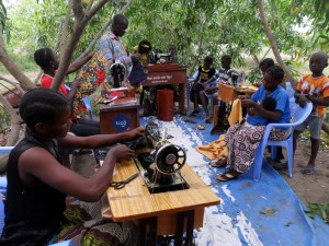 Tailoring under the trees