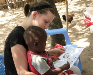 F37_natalie helping child to color