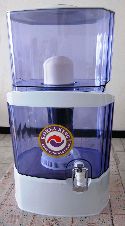 Water filter for maternity