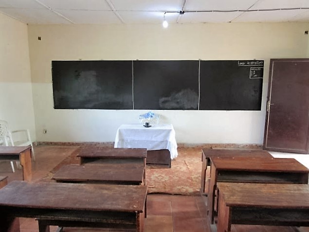 Repainting of the classrooms