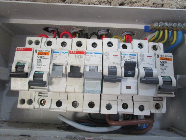 Installation of electric box 