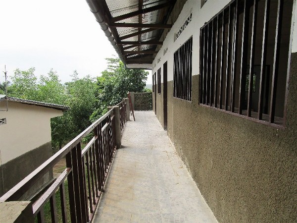 Tiling of the balcony