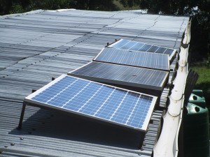 Installation of 2 more solar panels