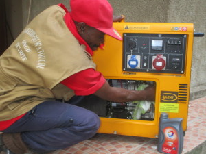 Maintenance of the generator