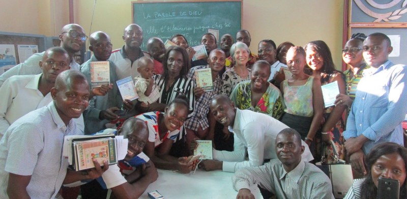 Training and seminar for Sunday School teachers from the Scripture Union in Kinshasa and distribution of The STEPS Program DVDs