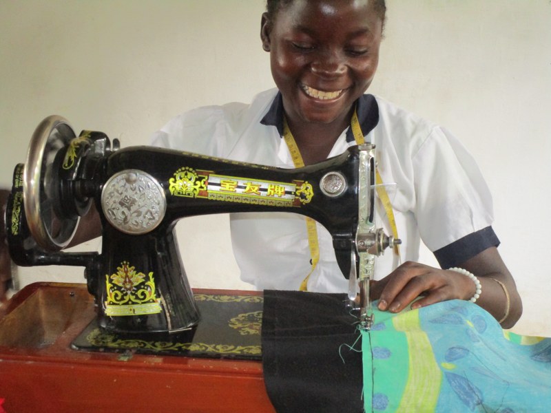 Vocational Traiining is giving these girls a future