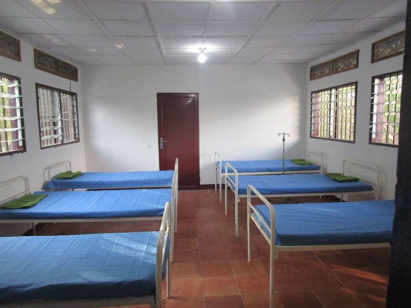 Set up of patients' ward
