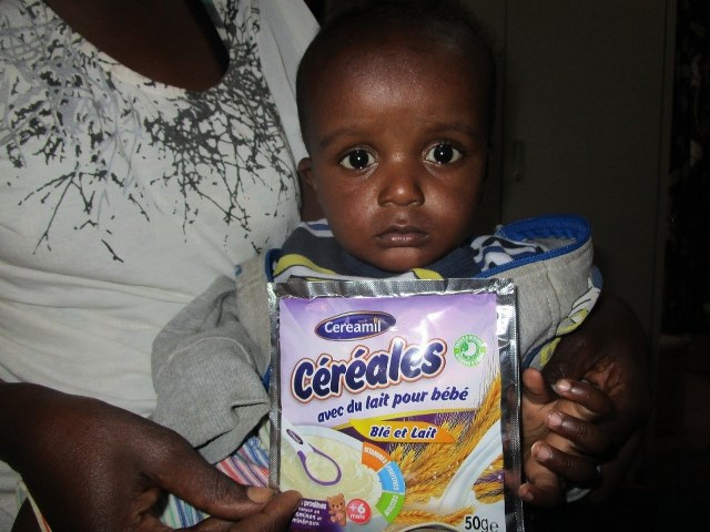 Distribution of baby cereal (Mr. Mahesh)