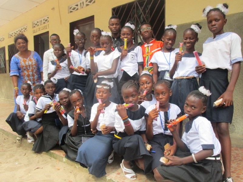 All our 6th grader girls received their Primary School Education Diploma