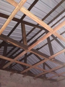 Framework for the ceilings